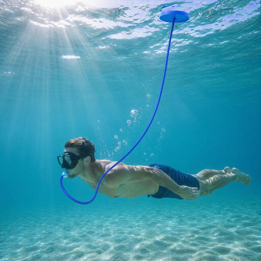 Snorkel Dry Top - Volledig droog ademhalingsapparaat voor mannen en
