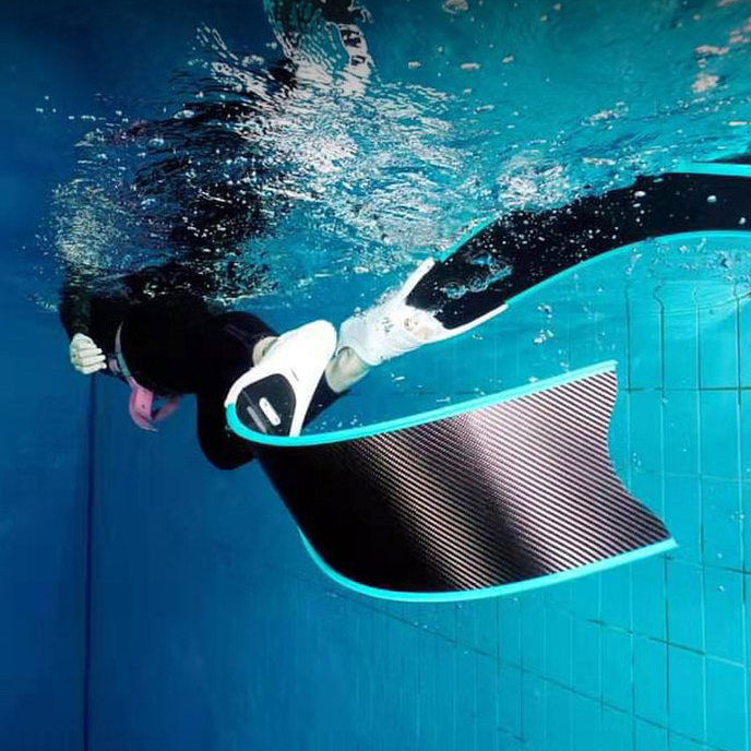 Fin Diving Blade - Impulse Modulaire Freediving Vinnen van Koolstofvezel,